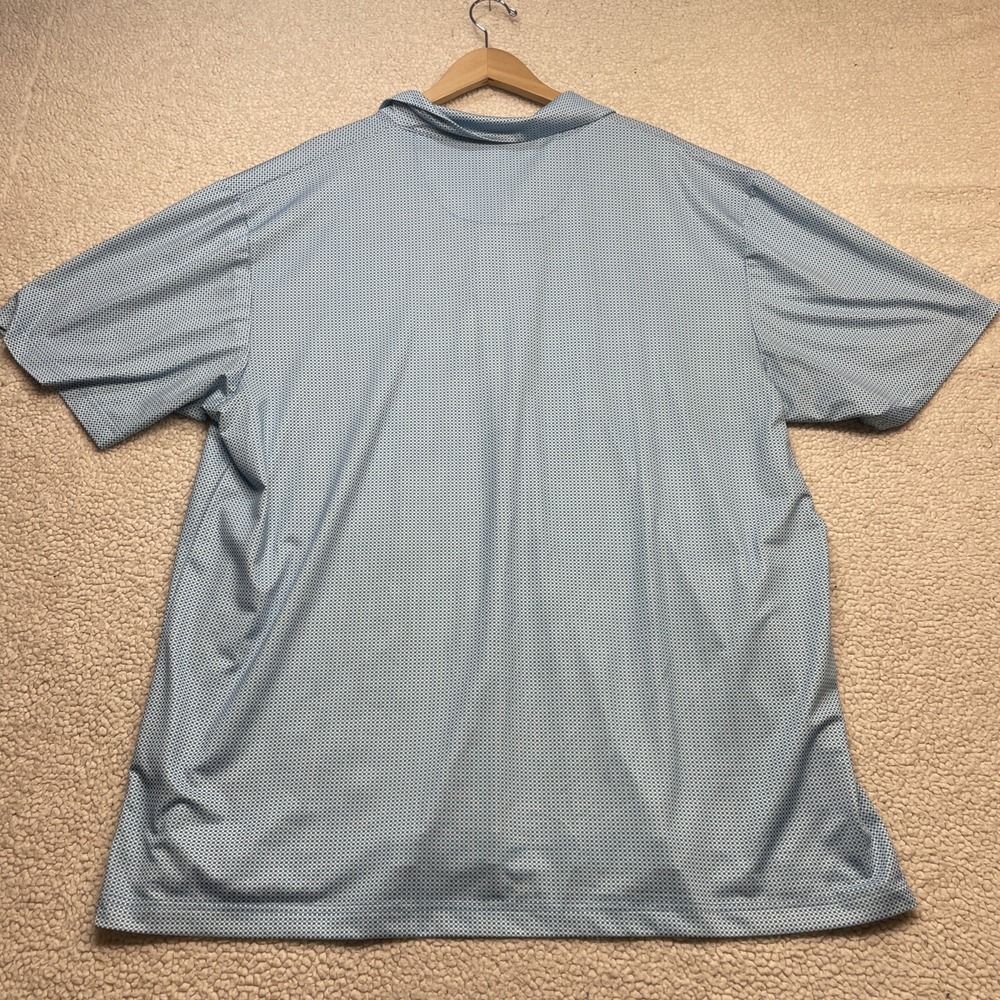 Callaway Opti-Dri‎ Men's XXL Blue Abstract Design Golf Polo Shirt - Picture 6 of 7